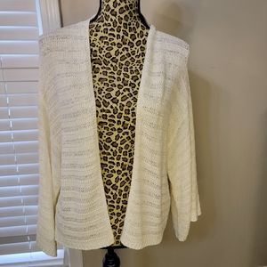 Anthropologie Cream Cardigan